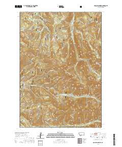 Mount Blackmore 2020 topographic map thumbnail