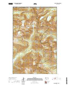 Mount Carter 2020 topographic map thumbnail