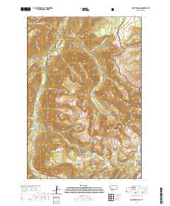 Mount Douglas 2020 topographic map thumbnail