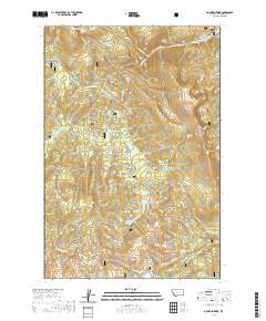 Mount Emerine 2020 topographic map thumbnail