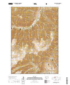 Mount Maurice 2020 topographic map thumbnail