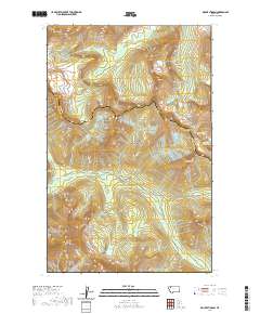 Mount Stimson 2020 topographic map thumbnail