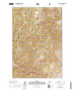 Mount Thompson 2020 topographic map thumbnail