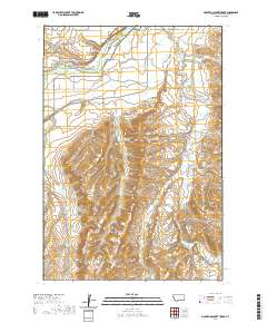Mountain Pocket Creek 2020 topographic map thumbnail