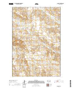 Mud Butte 2020 topographic map thumbnail