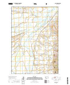 Mud Lake 2020 topographic map thumbnail