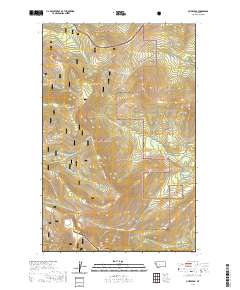 Murr Peak 2020 topographic map thumbnail