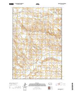 Musselshell NW 2020 topographic map thumbnail