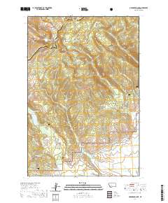 Mussigbrod Lake 2020 topographic map thumbnail