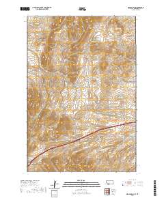 Negro Hollow 2020 topographic map thumbnail