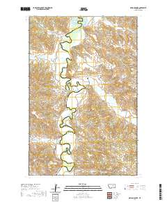 Nelson Coulee 2020 topographic map thumbnail