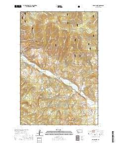 Nevada Lake 2020 topographic map thumbnail