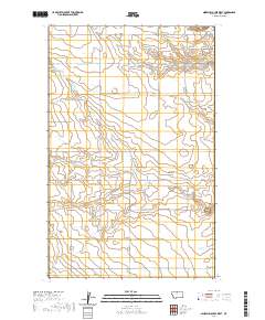 Ninemile Coulee West 2020 topographic map thumbnail