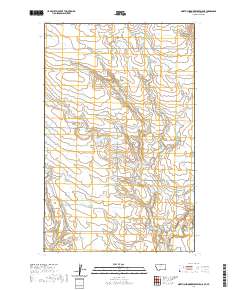 North Chinook Reservoir NE 2020 topographic map thumbnail