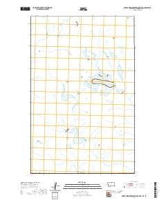 North Chinook Reservoir NE OE N 2020 topographic map thumbnail