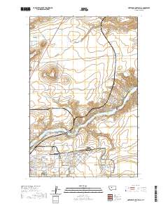 Northeast Great Falls 2020 topographic map thumbnail