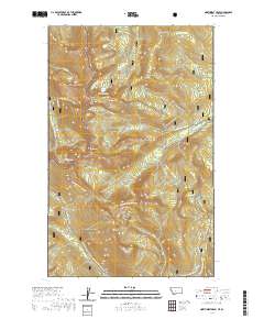 Northwest Peak 2020 topographic map thumbnail