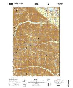 Noxon 2020 topographic map thumbnail
