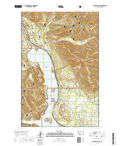 Noxon Rapids Dam 2020 topographic map thumbnail