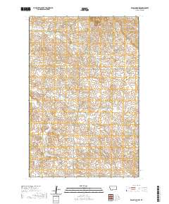 Odland Dam NW 2020 topographic map thumbnail
