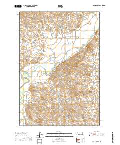 Oliphant Butte 2020 topographic map thumbnail