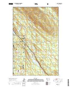 Olney 2020 topographic map thumbnail