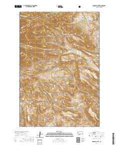 Raspberry Butte 2020 topographic map thumbnail