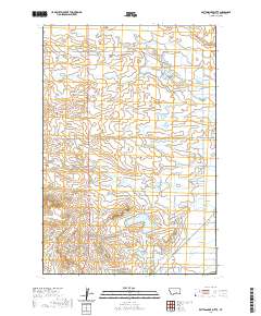 Rattlesnake Butte 2020 topographic map thumbnail