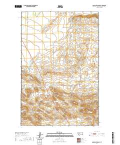 Gouchnour Ranch 2020 topographic map thumbnail