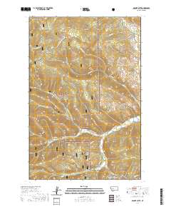Granite Butte 2020 topographic map thumbnail