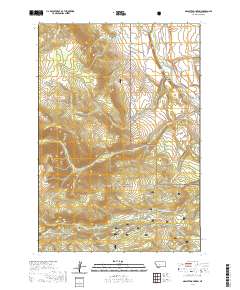 Granite Mountain 2020 topographic map thumbnail