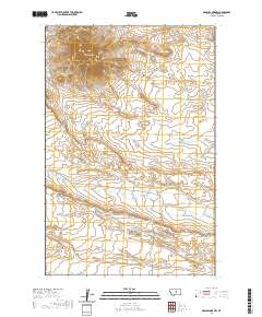 Grass Range NW 2020 topographic map thumbnail