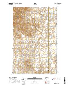 Grassy Butte 2020 topographic map thumbnail