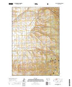 Grayhorse Creek 2020 topographic map thumbnail