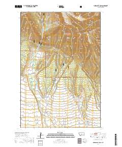 Green Ashly Gulch 2020 topographic map thumbnail
