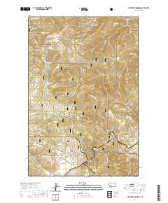Greenhorn Mountain 2020 topographic map thumbnail