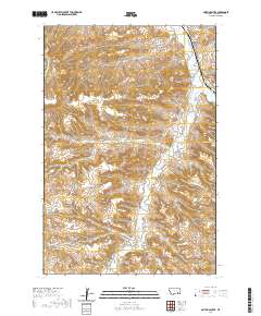 Griffin Coulee 2020 topographic map thumbnail