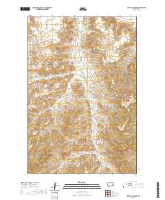 Griffin Coulee NW 2020 topographic map thumbnail