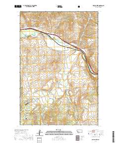 Griffin Creek 2020 topographic map thumbnail
