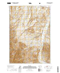 Hansen Ranch 2020 topographic map thumbnail