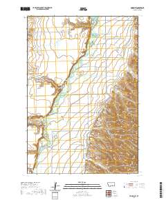 Hardin SW 2020 topographic map thumbnail