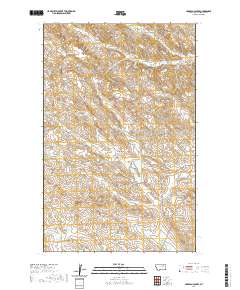 Hardpan Coulee 2020 topographic map thumbnail