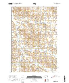 Harmon Butte 2020 topographic map thumbnail