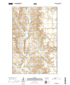 Hauck Coulee 2020 topographic map thumbnail