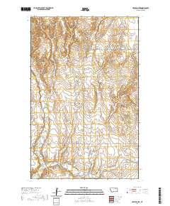 Hawk Coulee 2020 topographic map thumbnail