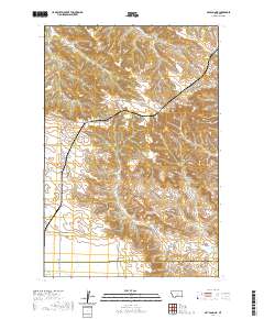 Hay Basin NE 2020 topographic map thumbnail