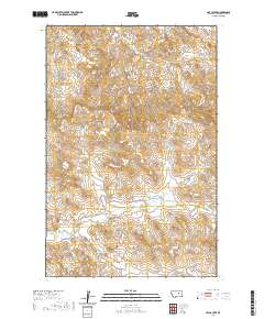 Hay Coulee 2020 topographic map thumbnail