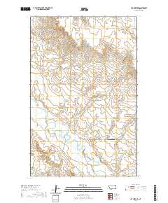 Hay Creek NW 2020 topographic map thumbnail
