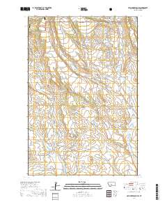 Haymaker Ranch SW 2020 topographic map thumbnail