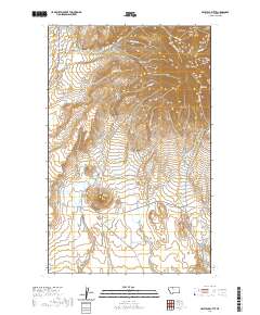 Haystack Butte 2020 topographic map thumbnail